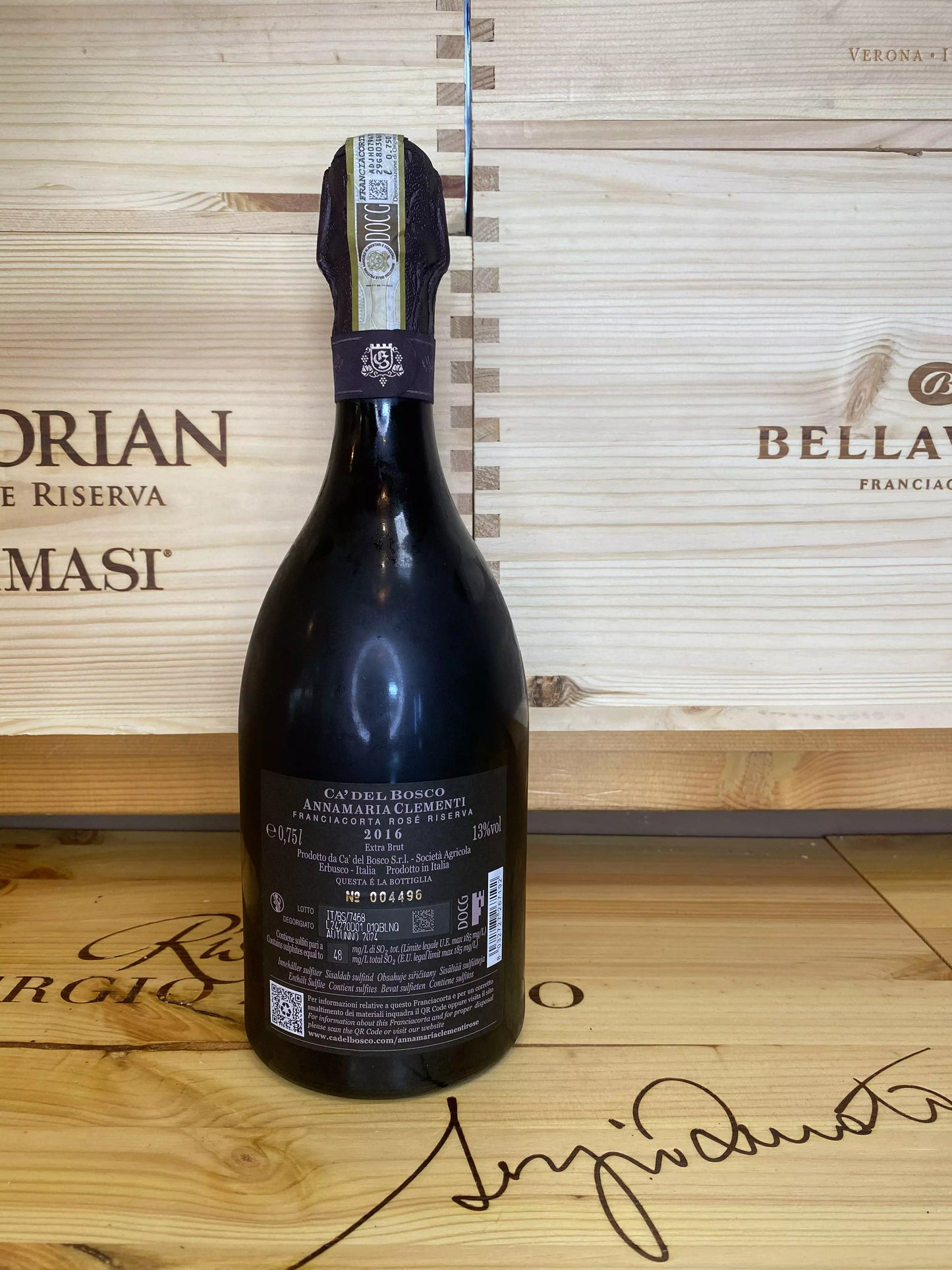 Annamaria Clementi Rosé Riserva Extra Brut – Ca’ del Bosco