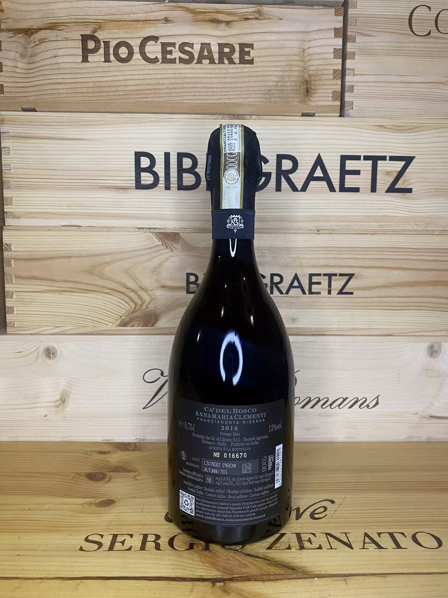 Annamaria Clementi Riserva Dosage Zéro 2016 - Ca’ del Bosco