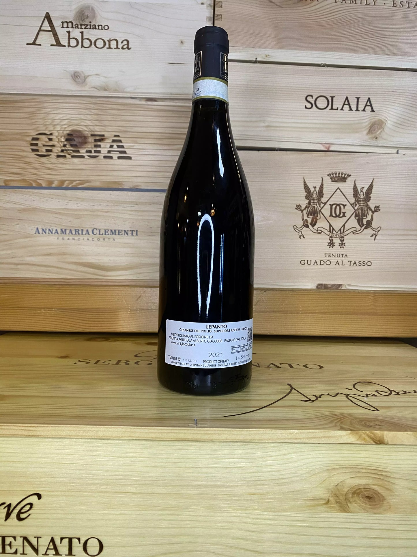 Cesanese del Piglio Superiore riserva Lepanto - Alberto Giacobbe