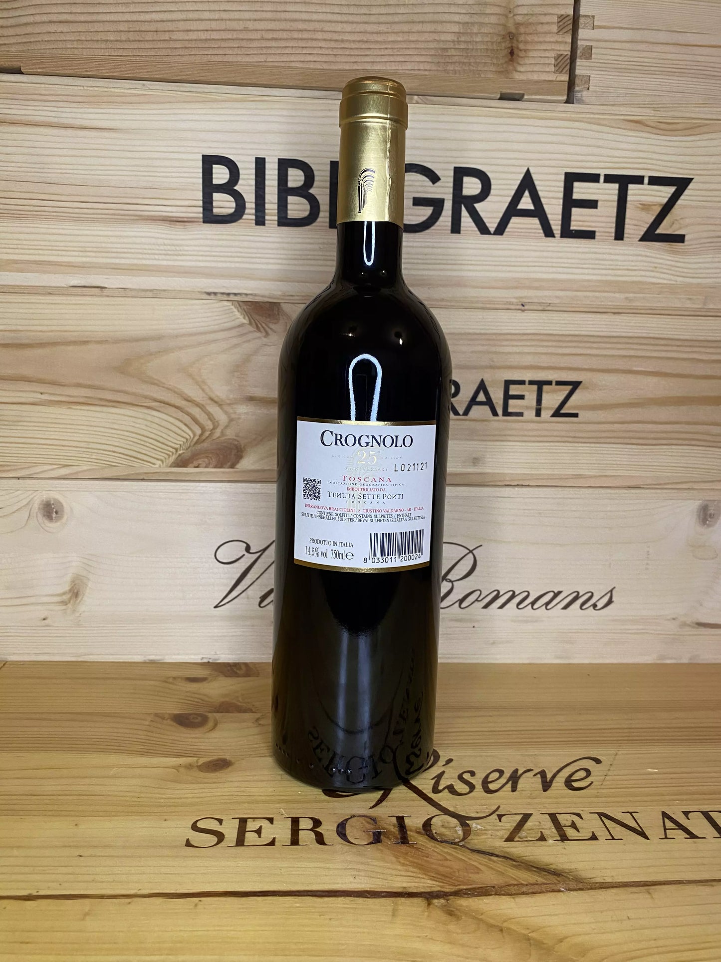 Crognolo Anniversario 25 Toscana IGT