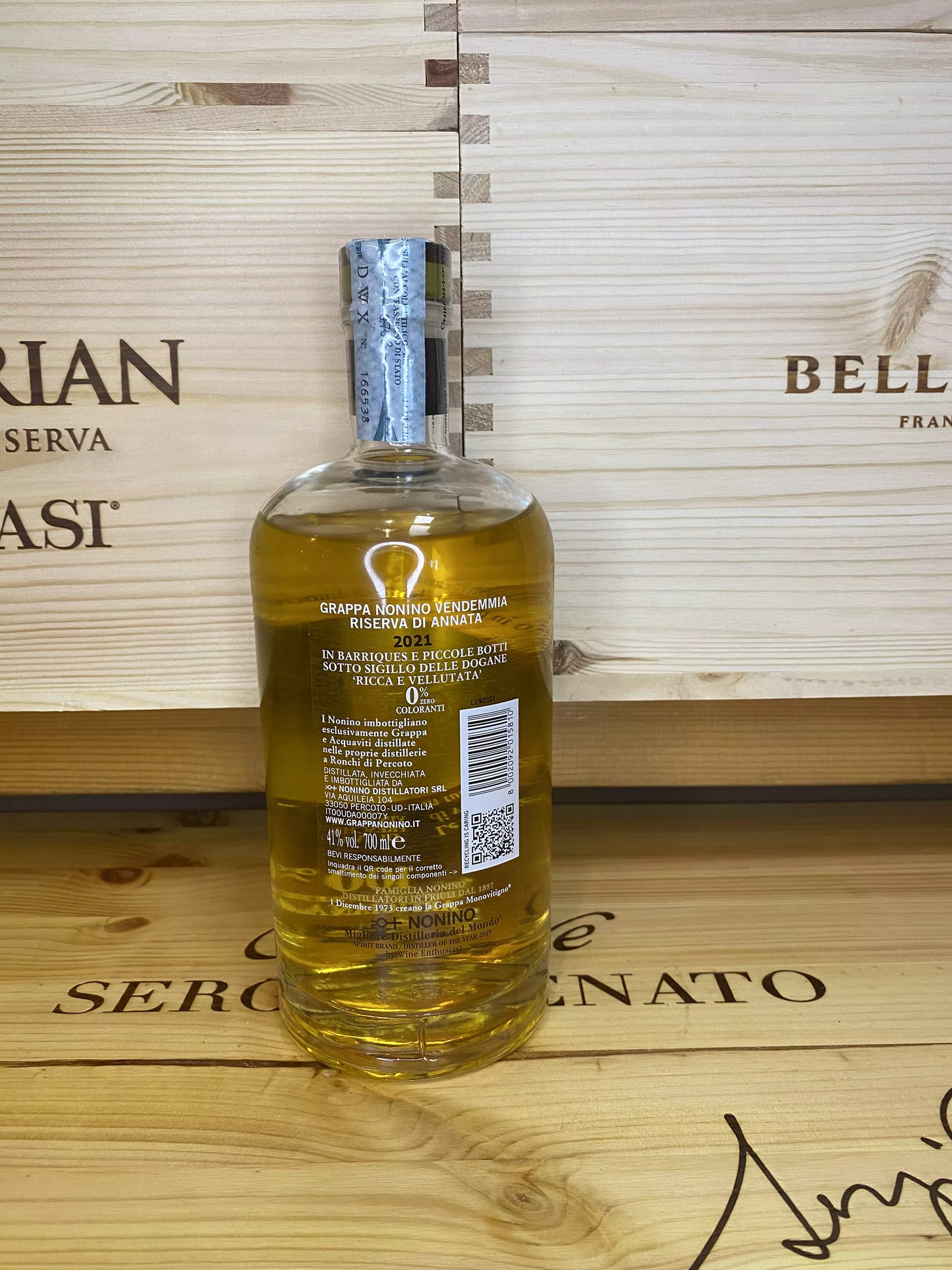 Grappa Vendemmia Riserva 18 Mesi – Nonino