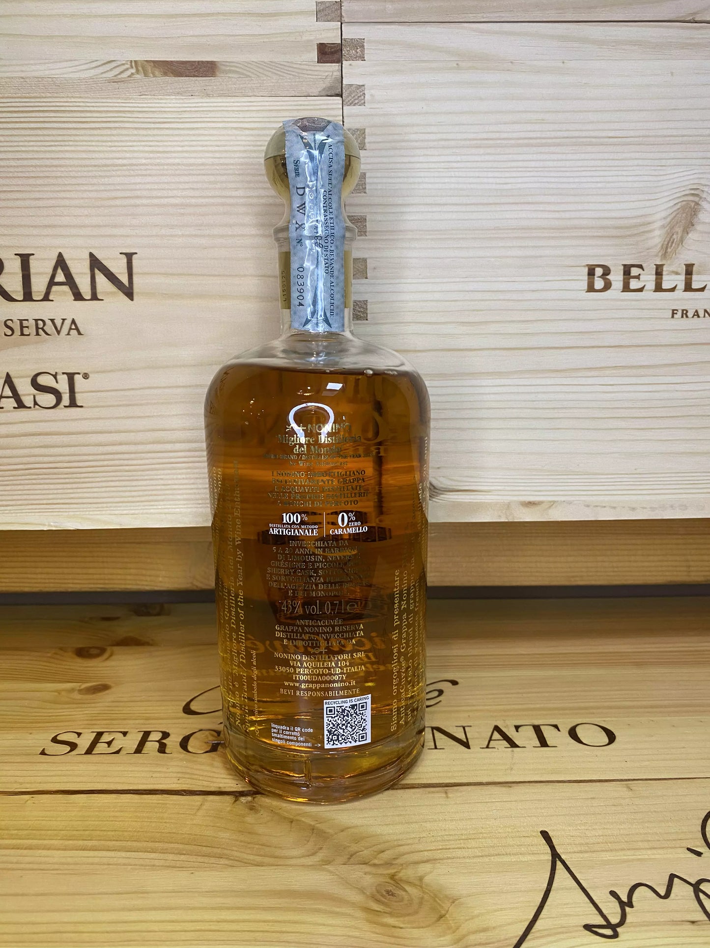 Grappa Riserva 5 Anni – Nonino