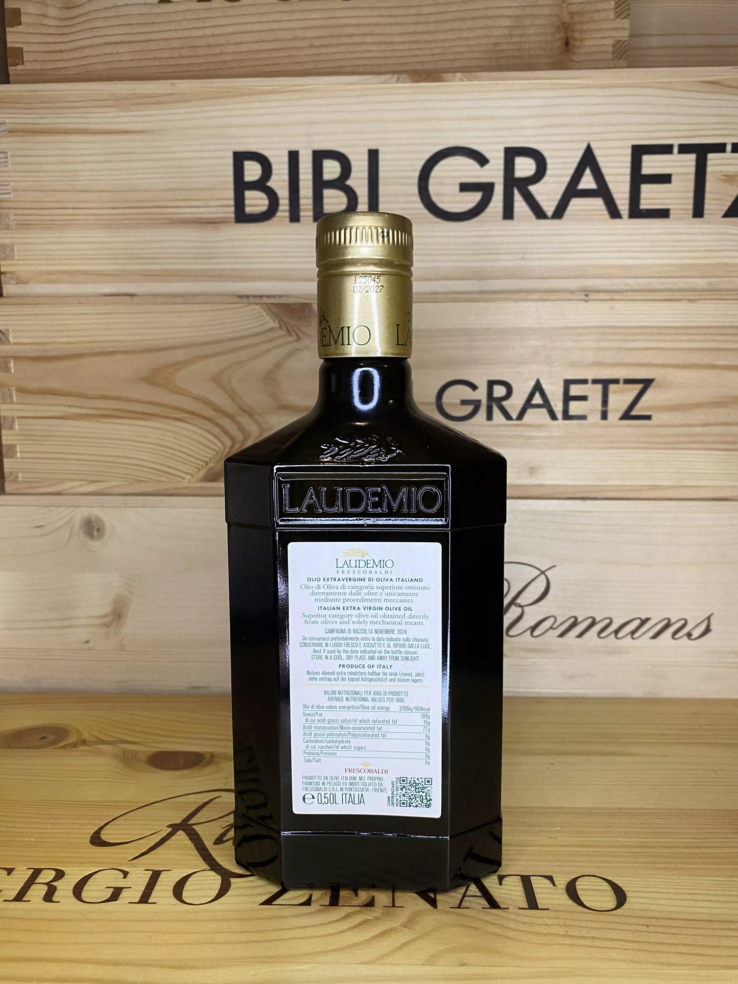 Laudemio Frescobaldi – Olio Extra Vergine di Oliva Raccolto 2024
