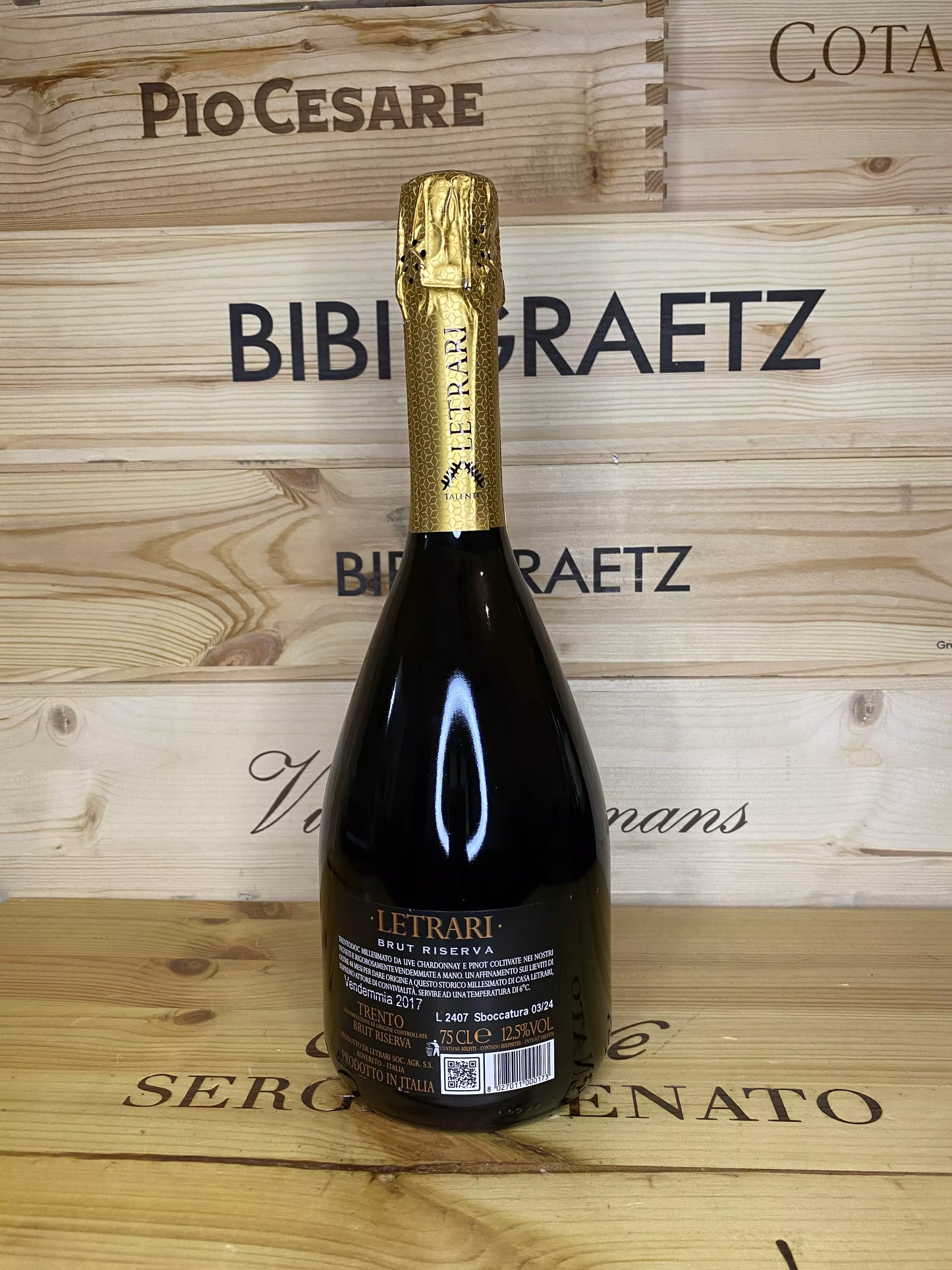 Brut Riserva 2017 – Letrari