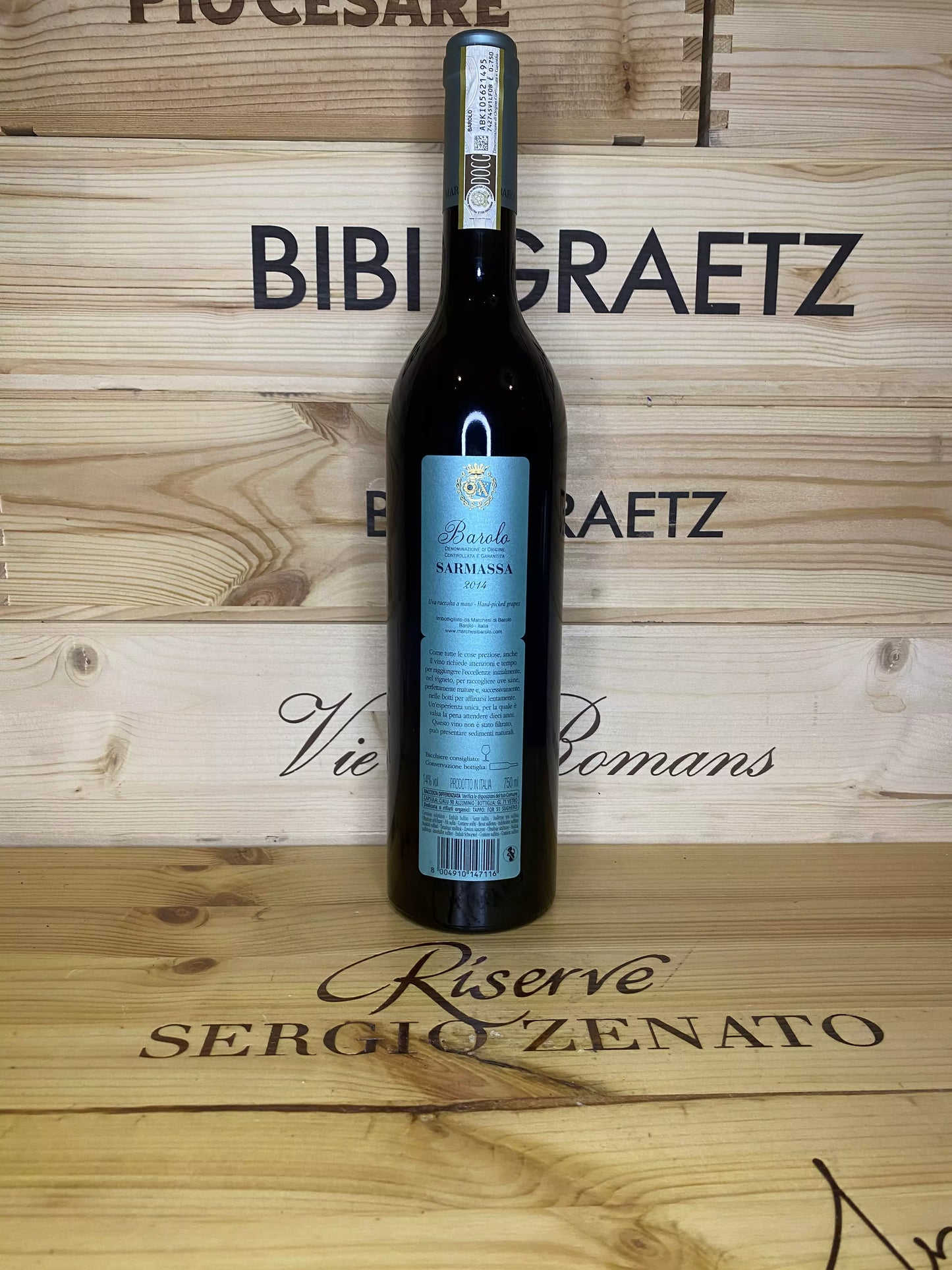 Barolo Sarmassa 10 Anni – Marchesi di Barolo