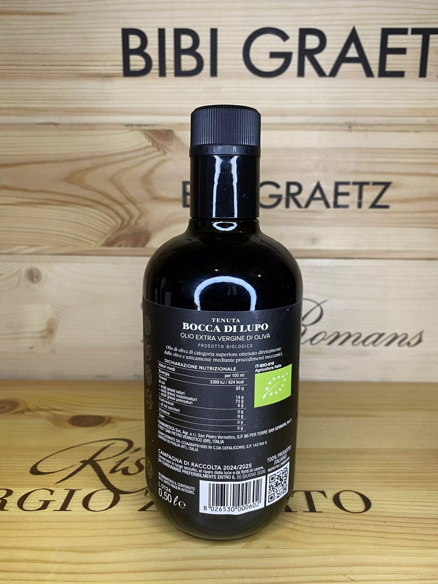 Olio EVO Tenuta Bocca di Lupo Biologico