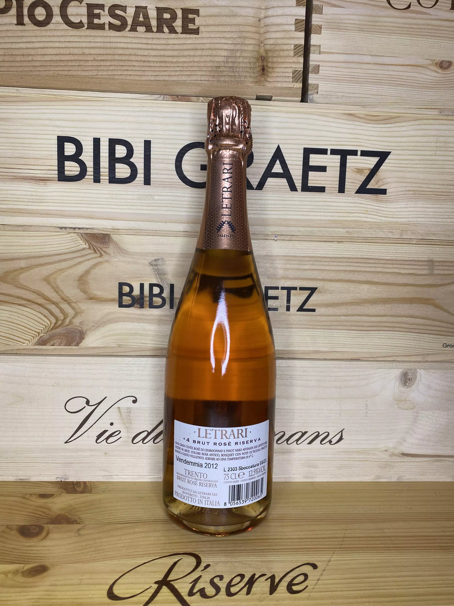 Più4 Rosé 12 – Letrari