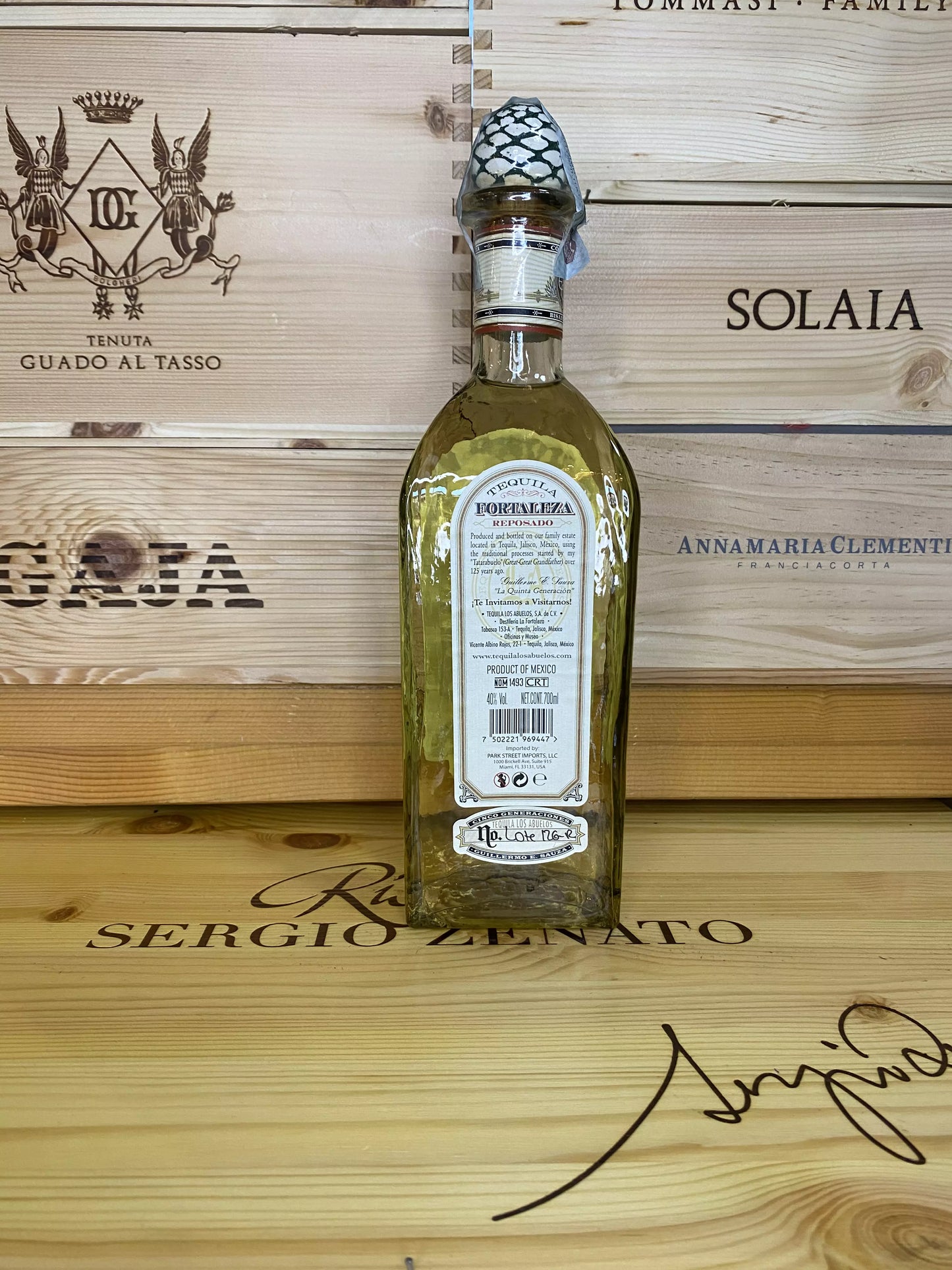 Tequila Fortaleza Reposado