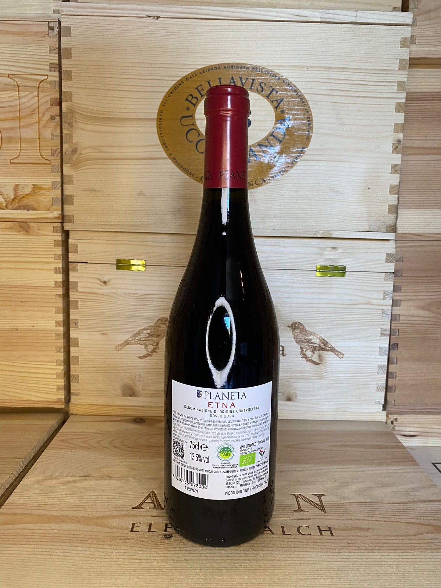 Etna rosso Contrada feudo di mezzo Planeta