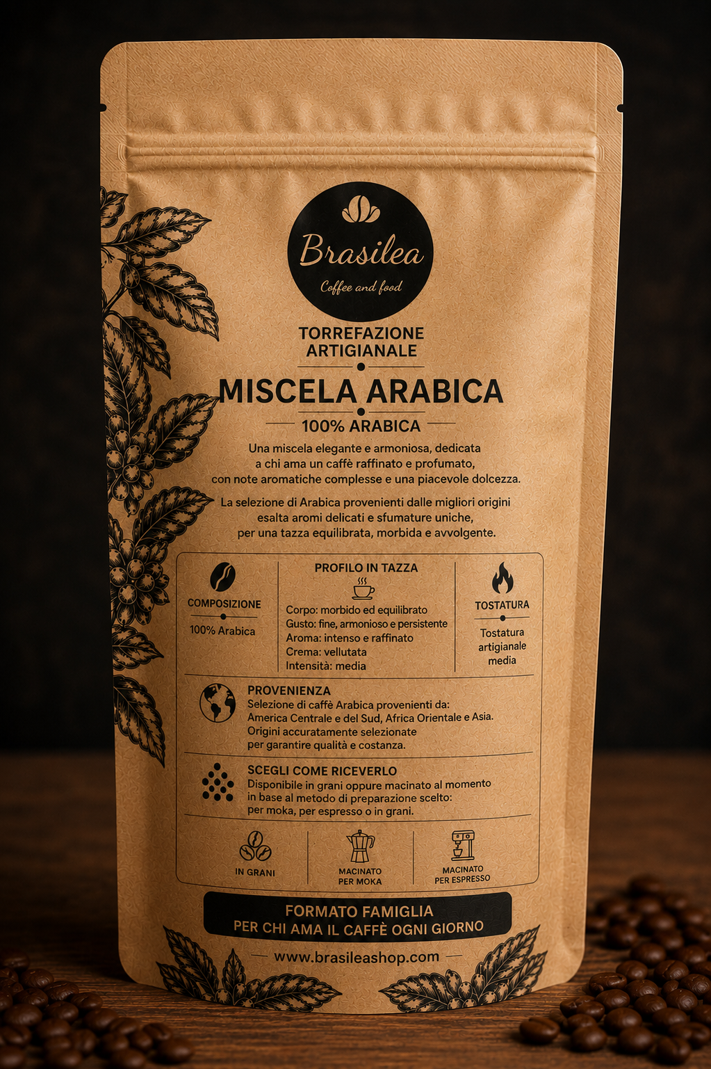 Miscela Arabica Caffè Brasilea