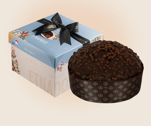 Panettone Vulcano fondente 1Kg- Scatola