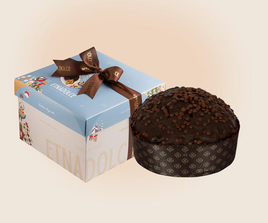 Panettone con Gocce di Cioccolato kg 1 – Scatola