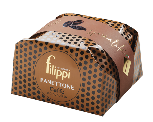 PANETTONE AL CAFFE' E CIOCCOLATO 1kg