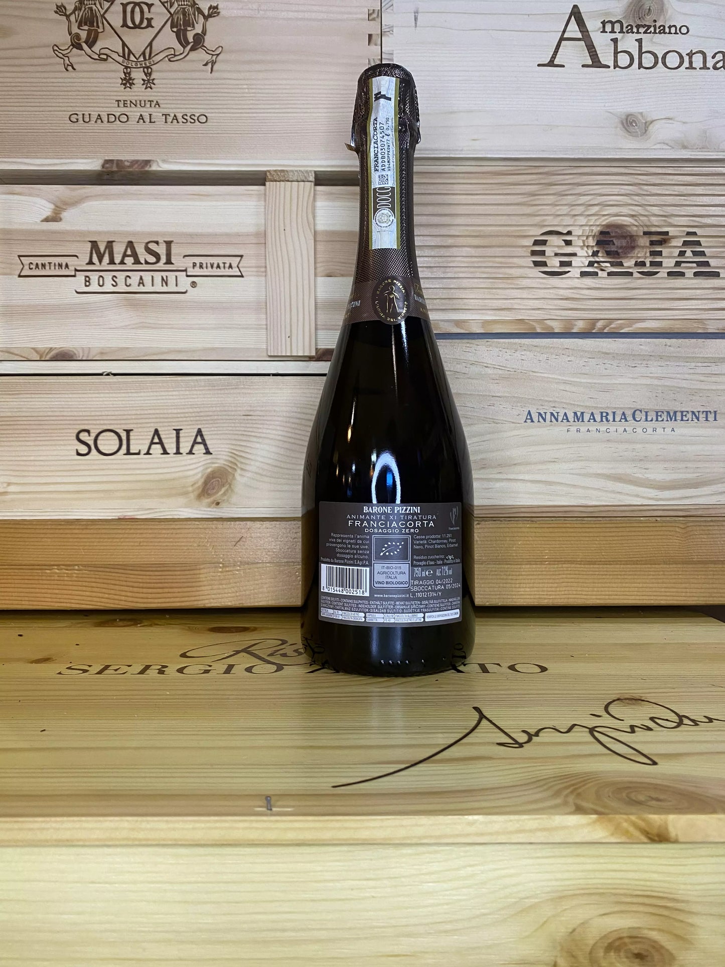 Franciacorta Animante Dosaggio Zero – Barone Pizzini