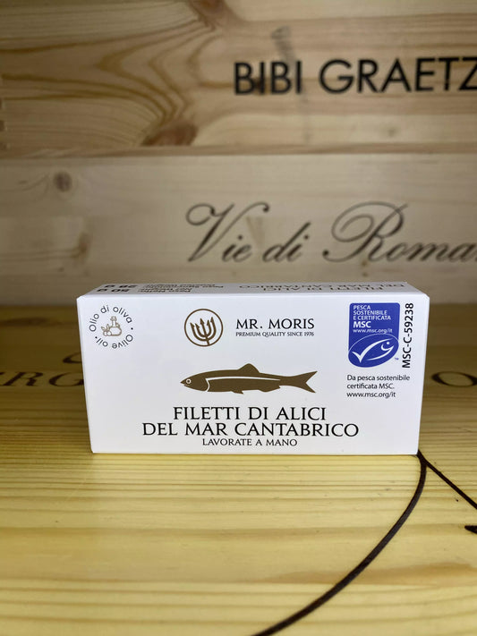 Mr. Moris – Filetti di Alici del Mar Cantabrico