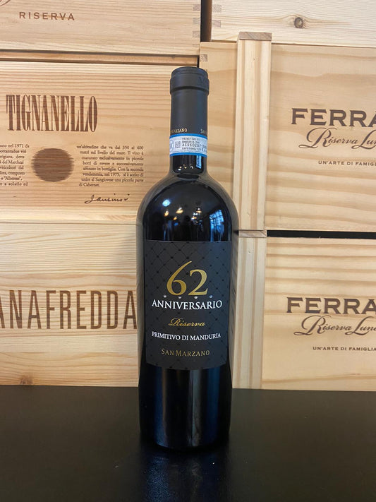 Anniversario 62 primitivo di manduria