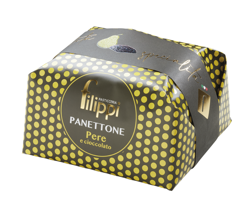 PANETTONE CON PERE E CIOCCOLATO 1kg