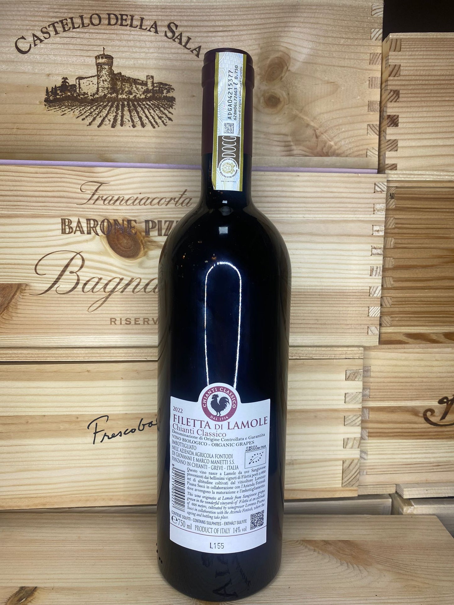 CHIANTI CLASSICO DOCG "FILETTA DI LAMOLE"  FONTODI