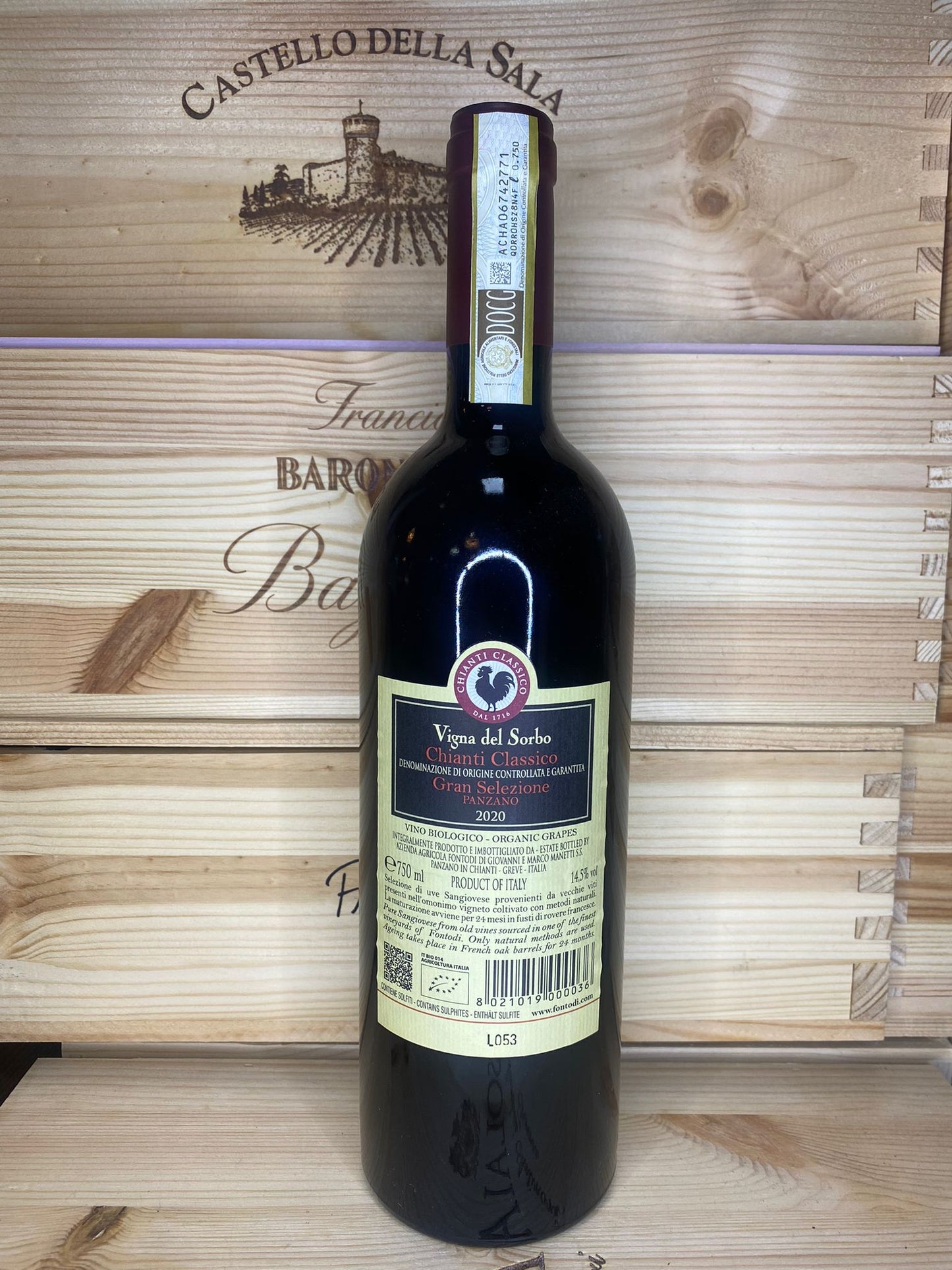 CHIANTI CLASSICO DOCG GRAN SELEZIONE PANZANO "VIGNA DEL SORBO"