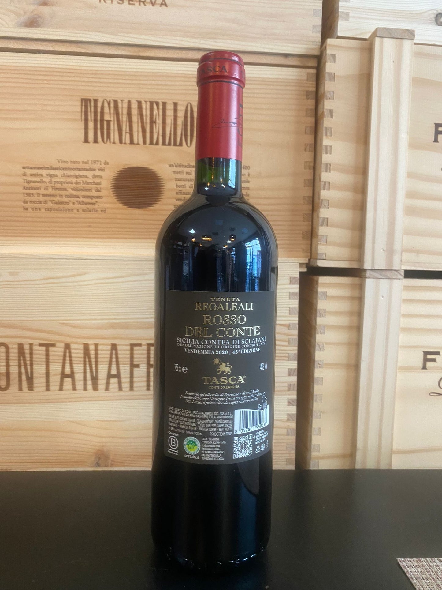 Rosso del conte Tasca d'almerita