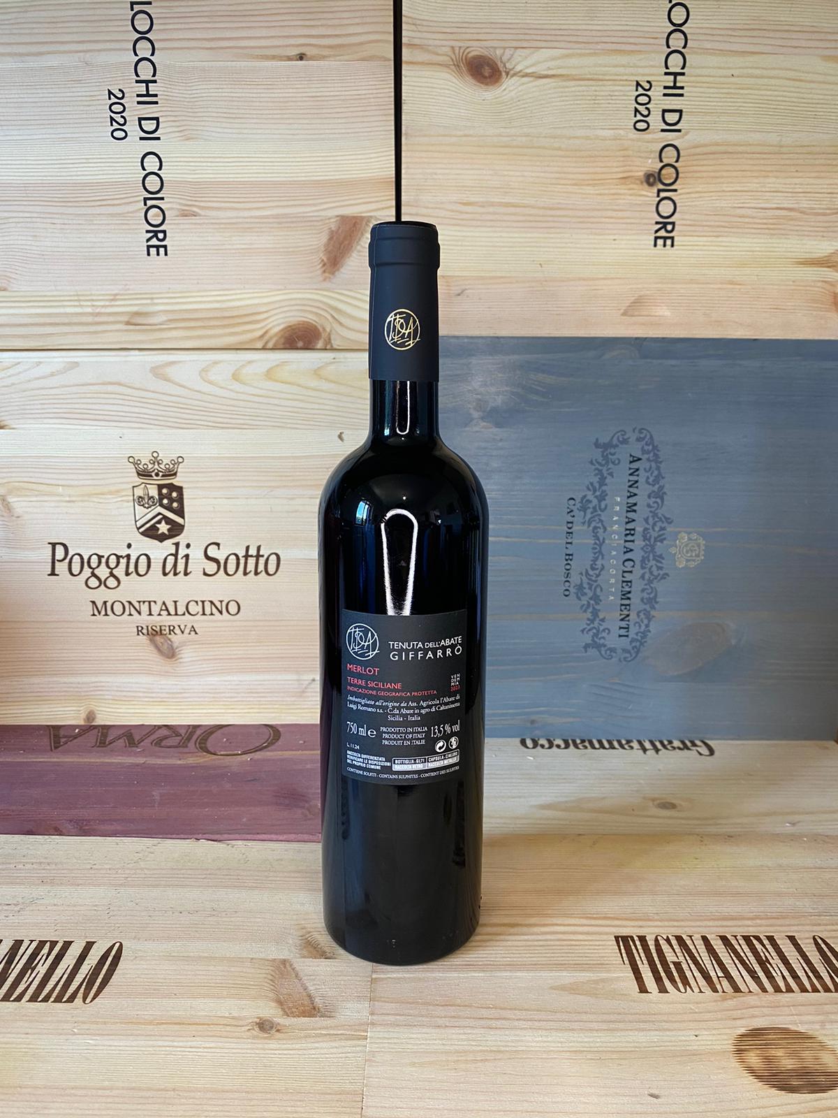Giffaro merlot tenuta dell'abate