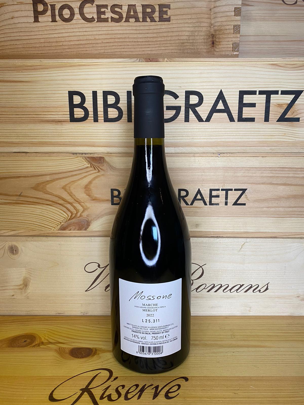 Mossone  Merlot Marche IGT Santa Barbara