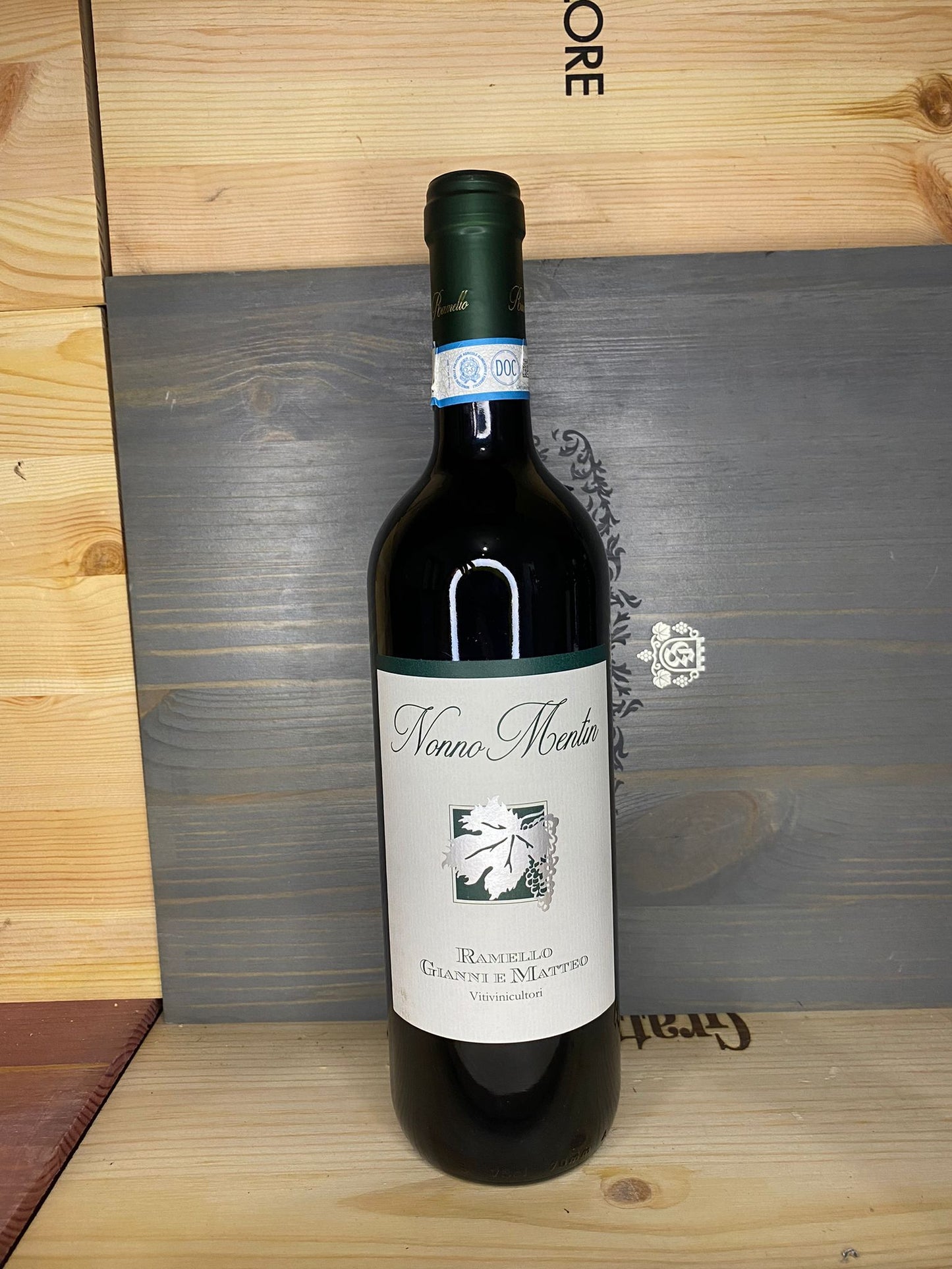 Barbera d'alba nonno Mentin di Gianni ramello